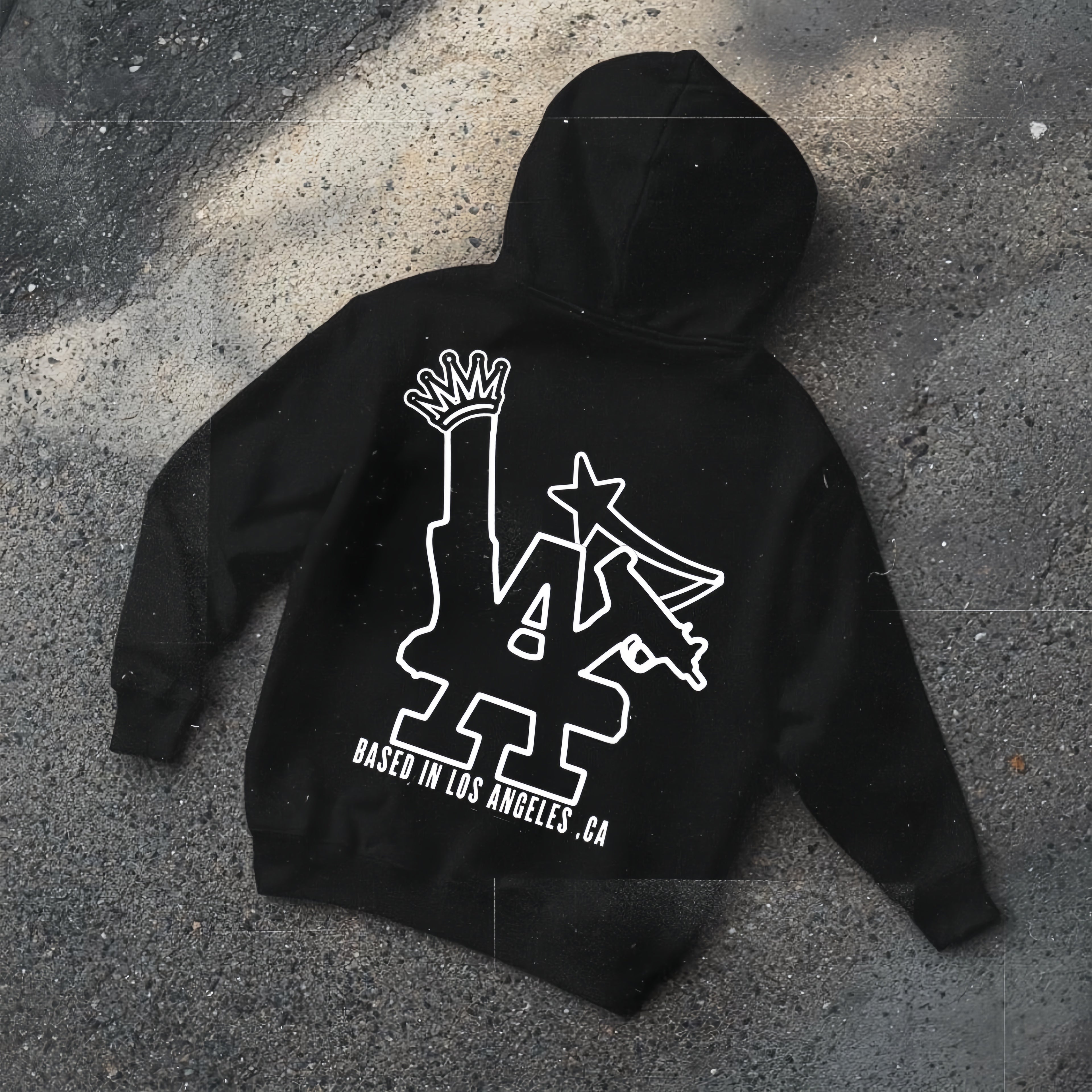 “Based In Los Angeles”Hoodie
